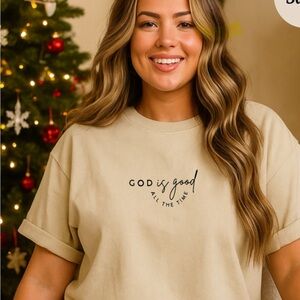 God is Good Handmade Tee